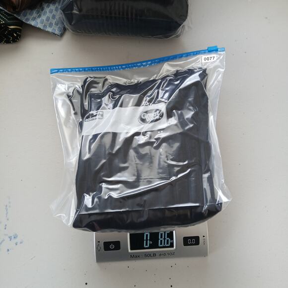 Express Black Stretch Ribbed Crop Crew Neck Sweater Womens LG Goth Academia - Picture 9 of 9